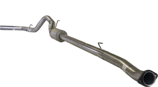 2020-2022 Powerstroke 4" SS Downpipe Back Exhaust (FLO-SS20343)